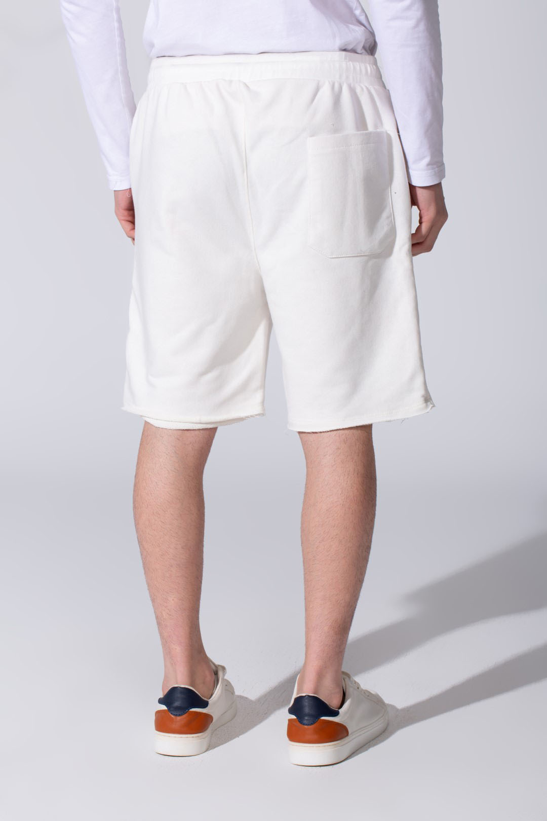 CORRUPT CANINE LOGO PRINT MELTON SHORT