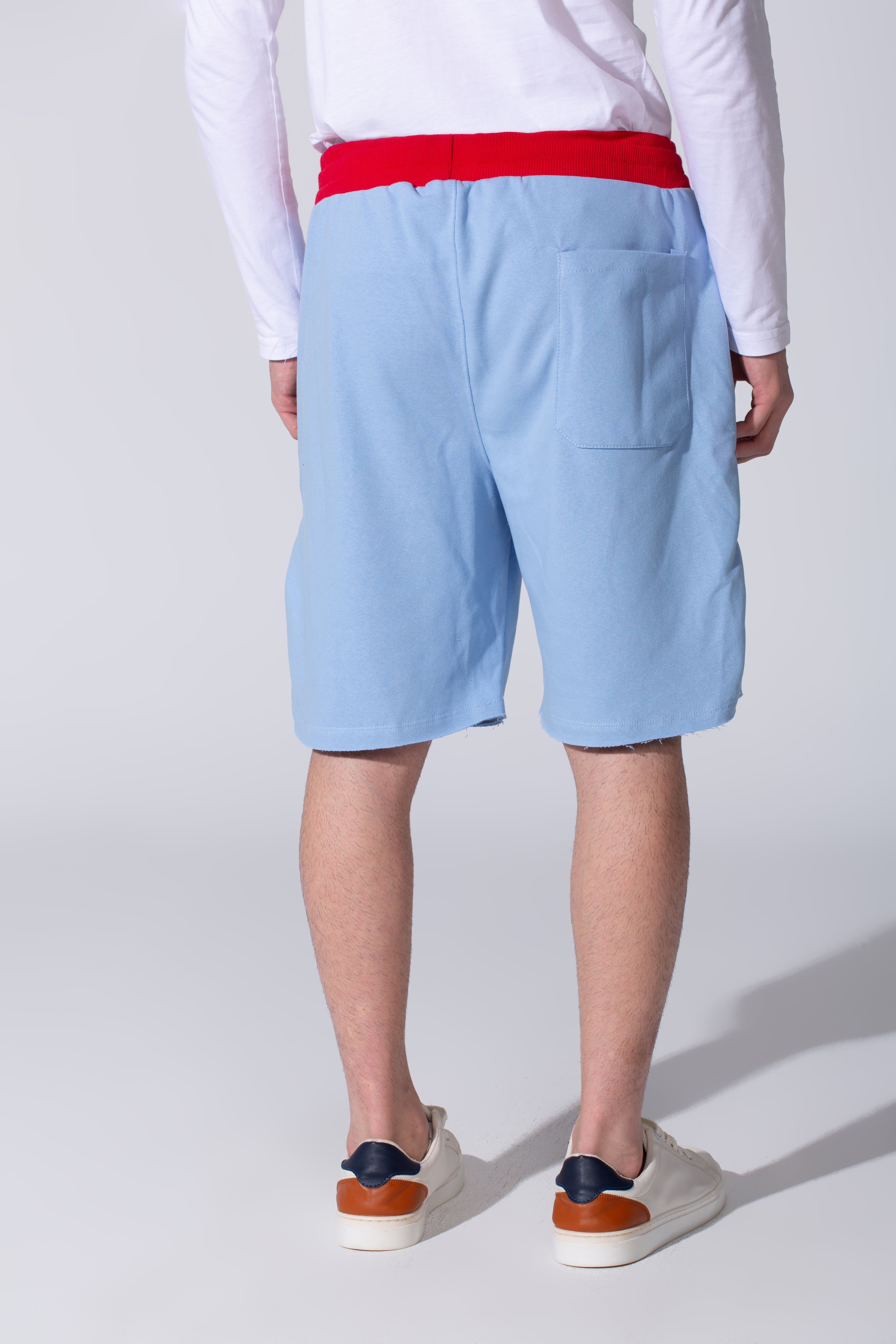 CORRUPT CANINE LOGO PRINT MELTON SHORT