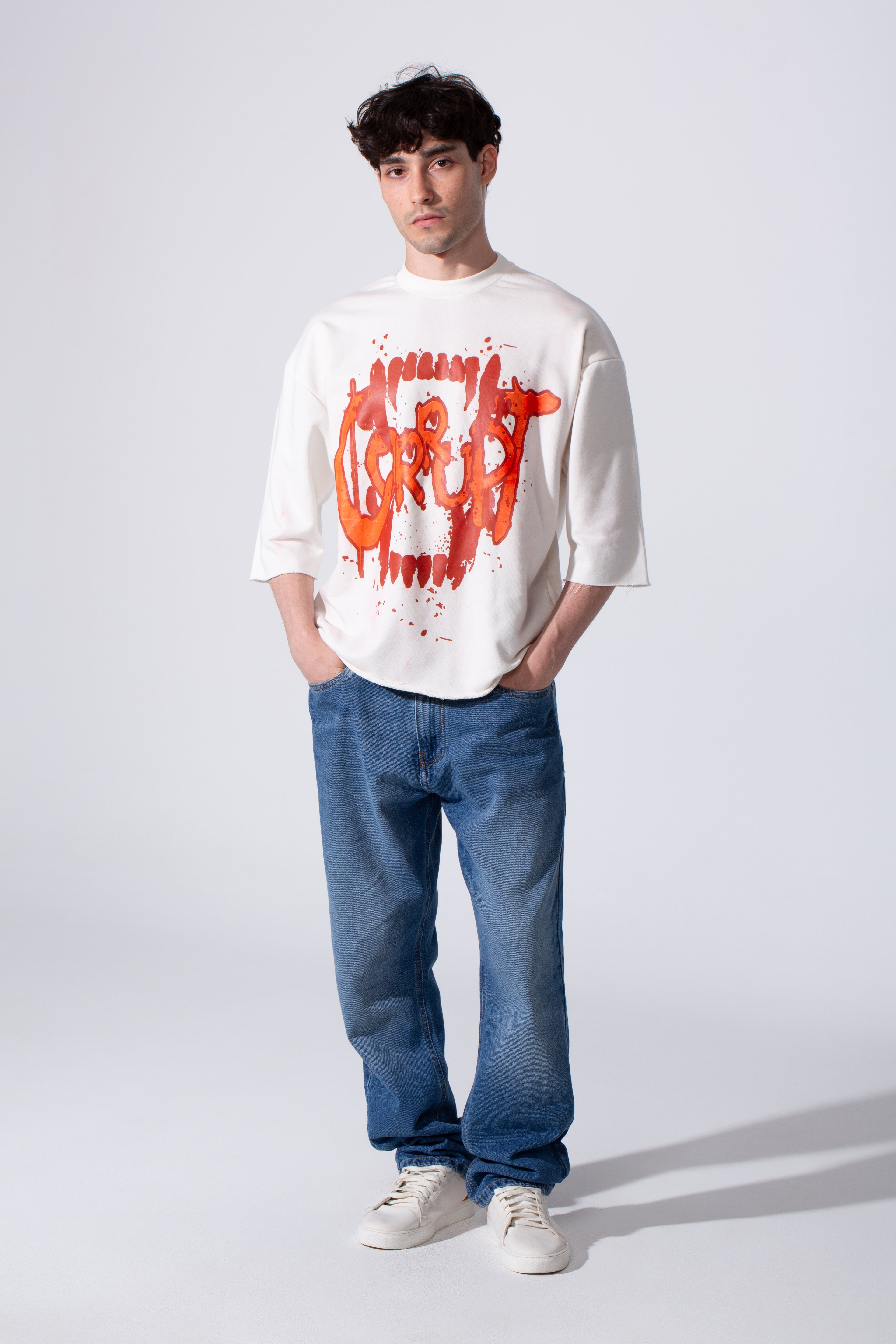 CORRUPT HEAVYWEIGHT ROUNDED T-SHIRT