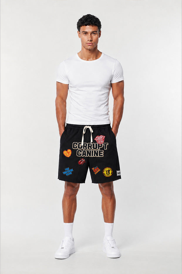 CORRUPT CANINE REBEL CLUB SHORTS