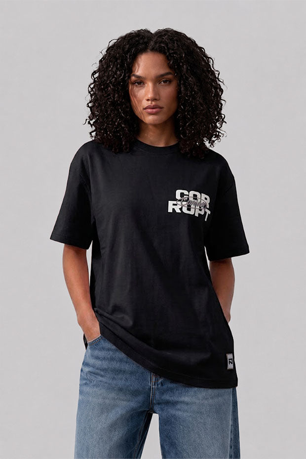 CORRUPTK9 SPEED AND LOYALTY GRAPHIC T-SHIRT