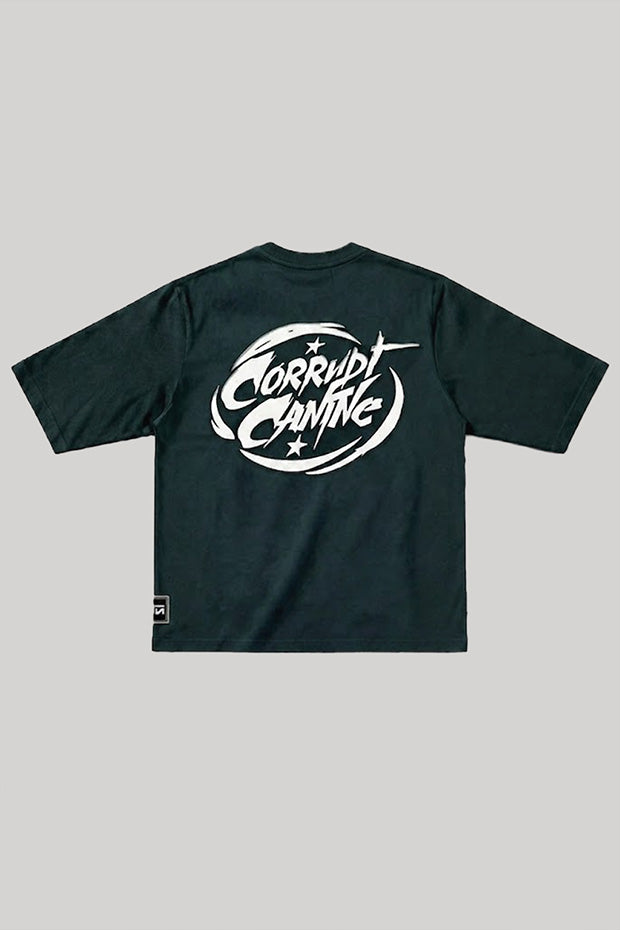 CORRUPT CANINE DUAL LOGO HEAVYWEIGHT BOX T-SHIRT
