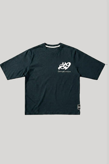 CORRUPT CANINE DUAL LOGO HEAVYWEIGHT BOX T-SHIRT