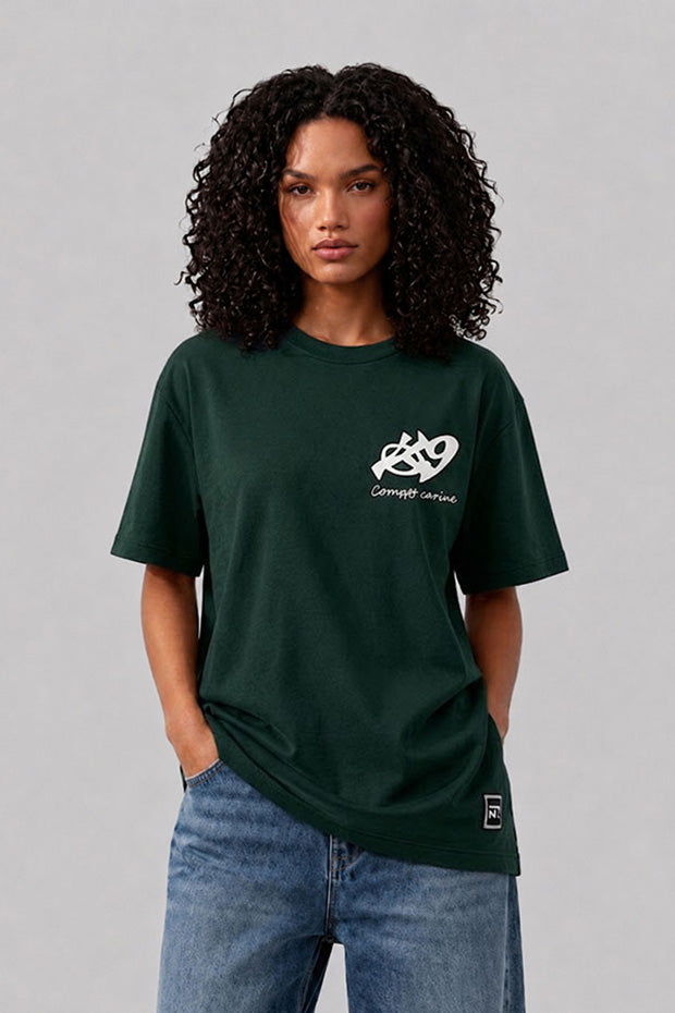 CORRUPT CANINE DUAL LOGO HEAVYWEIGHT BOX T-SHIRT