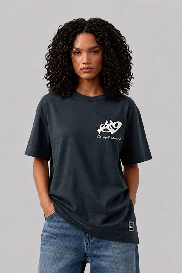 CORRUPT CANINE DUAL LOGO HEAVYWEIGHT BOX T-SHIRT