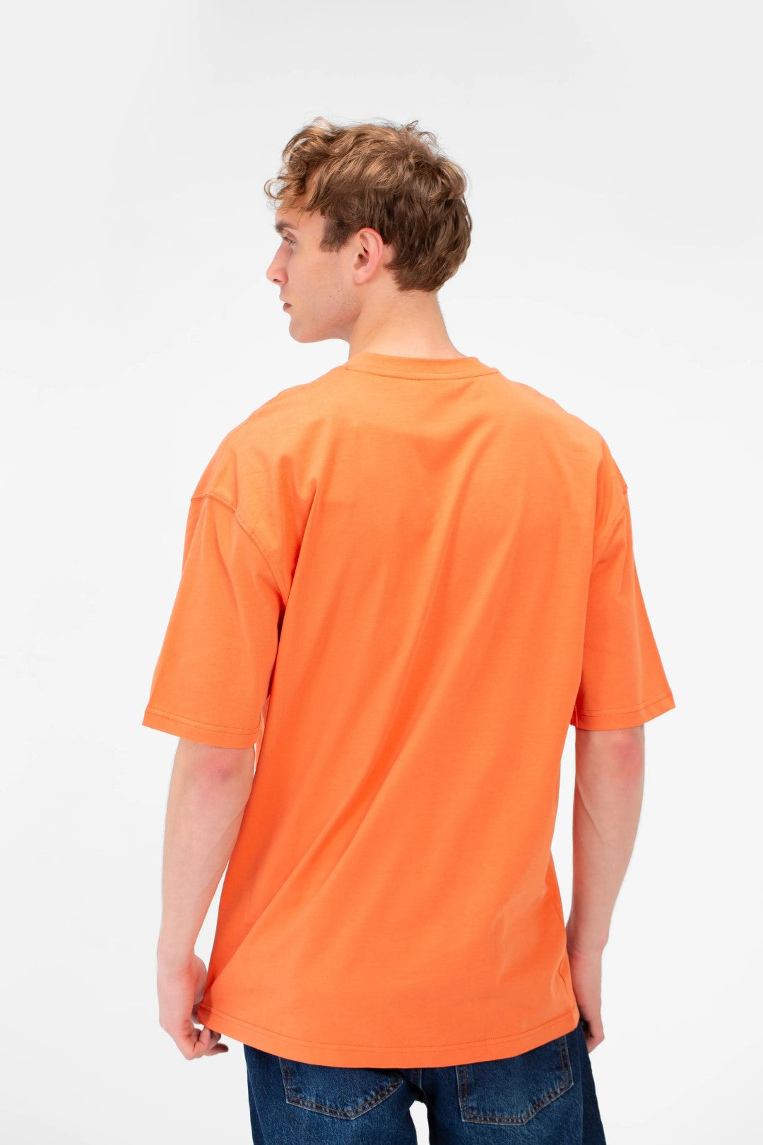 FRONT TEXT PRINT T-SHIRT