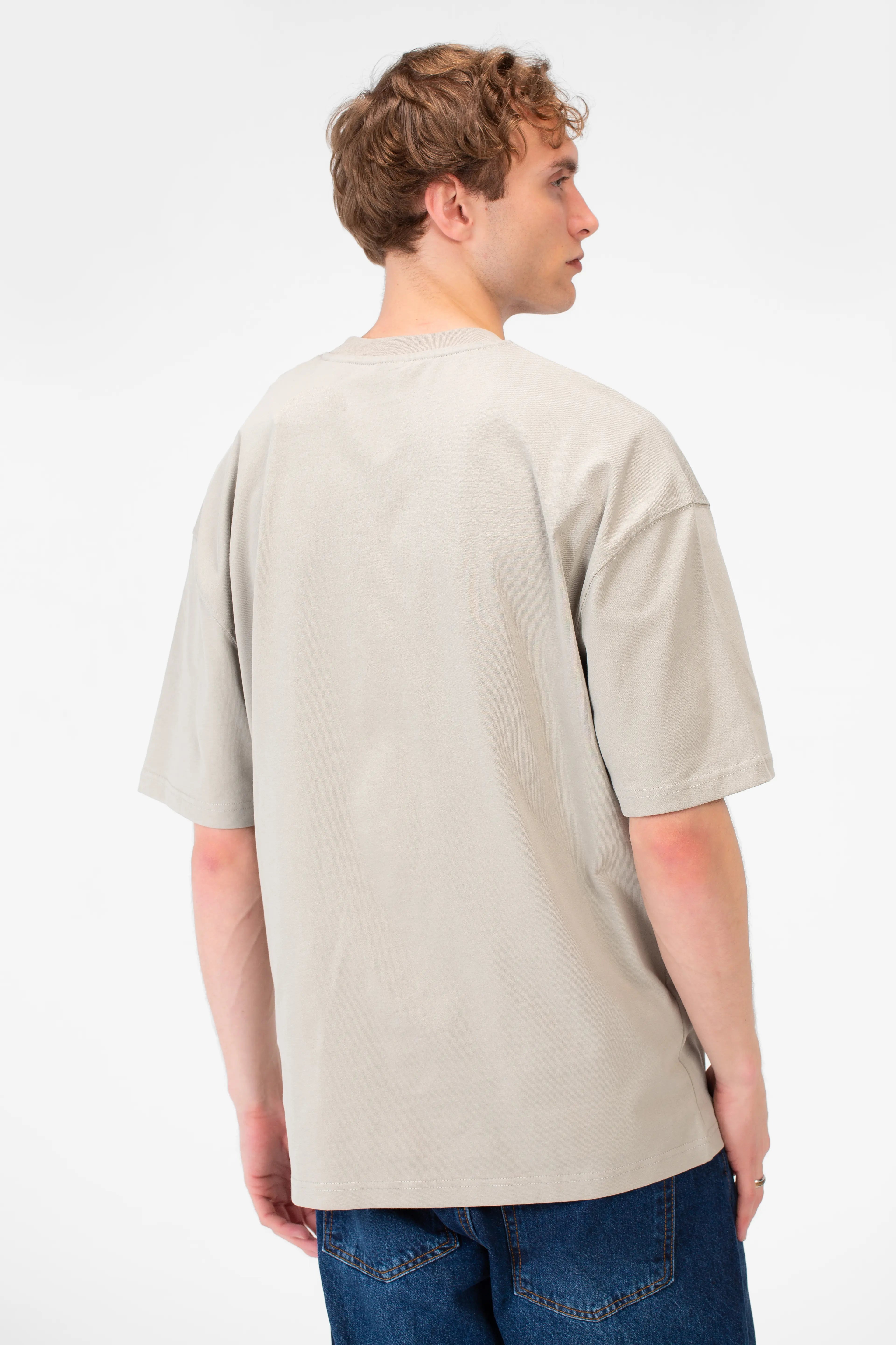 FRONT TEXT PRINT T-SHIRT