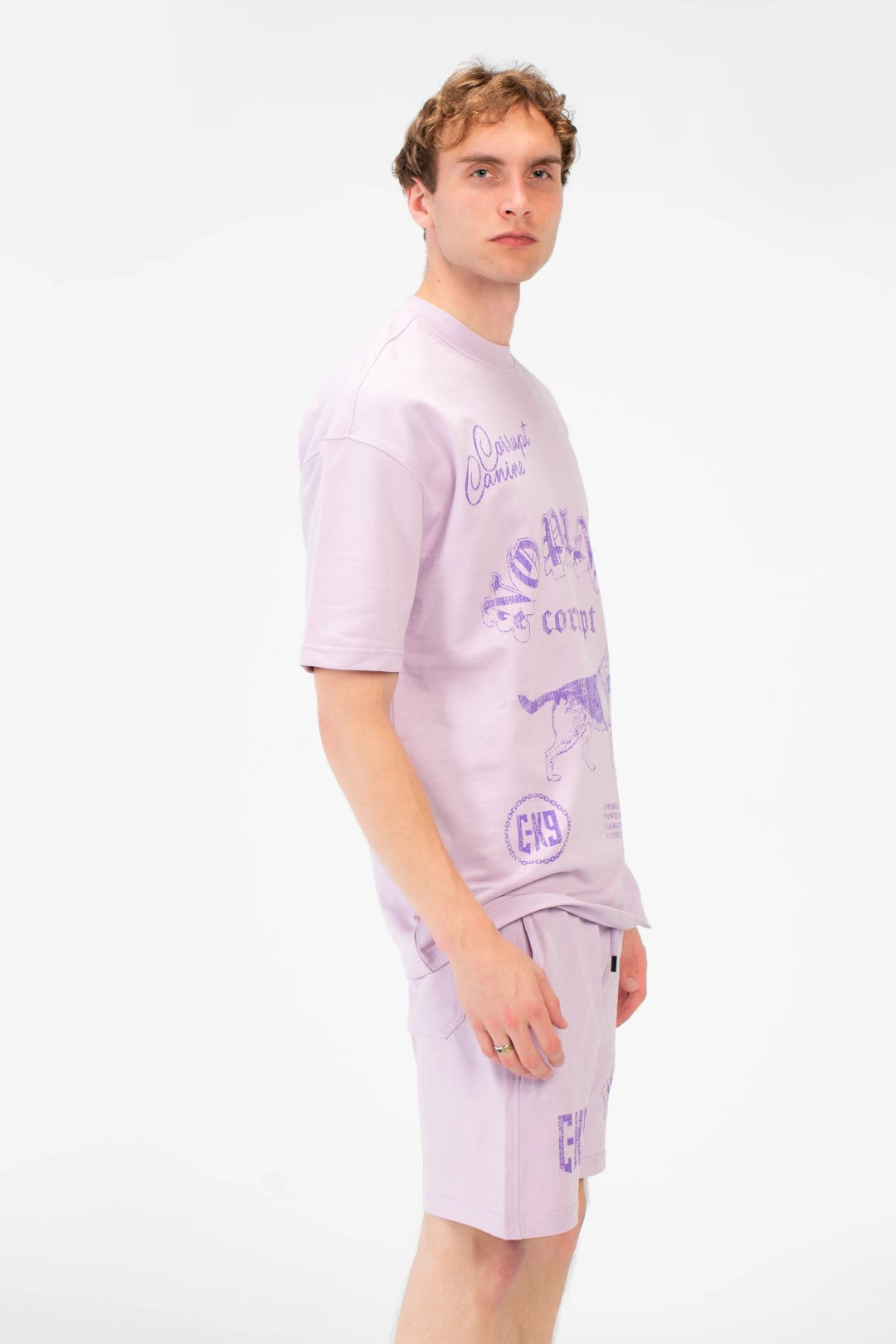 OVERSIZE CORRUPT PRINTED T-SHIRT
