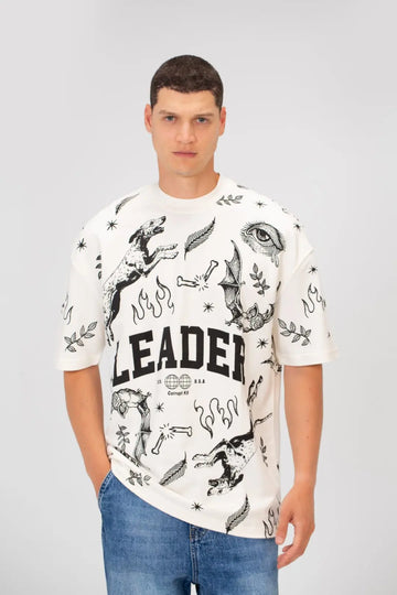 FULL PRINT OVERSIZE CORRUPT T-SHIRT