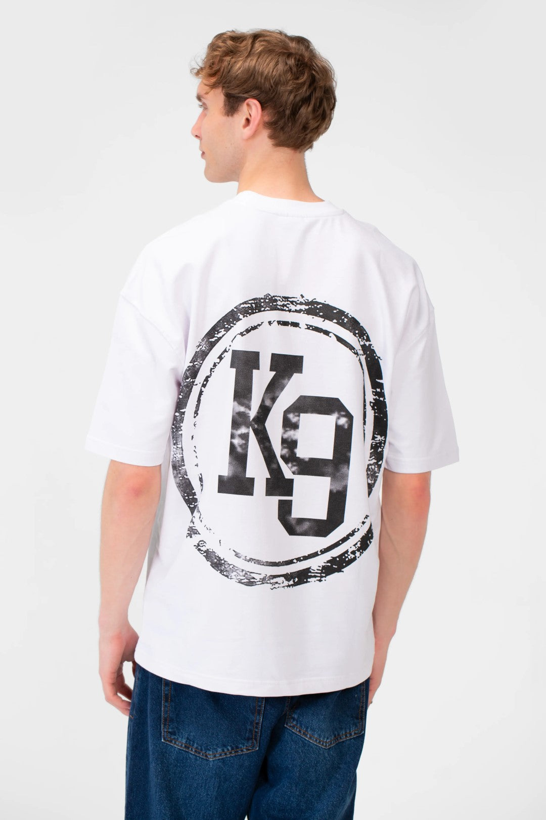 TEXT PRINTED CORRUPT K9 T-SHIRT