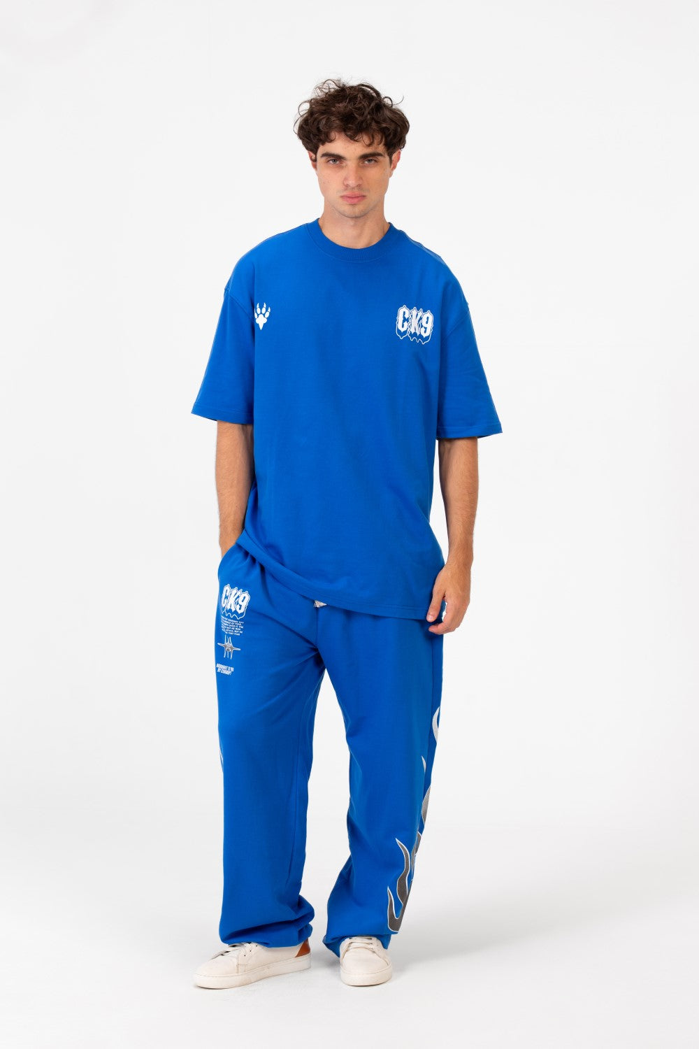 OVERSIZED CK9 T-SHIRT &amp; SWEATPANTS COMFY SET