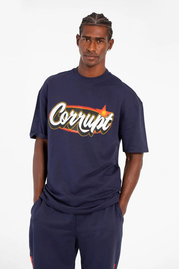 UNISEX OVERSIZED MELTON STAR PRINTS CORRUPT K9 SET