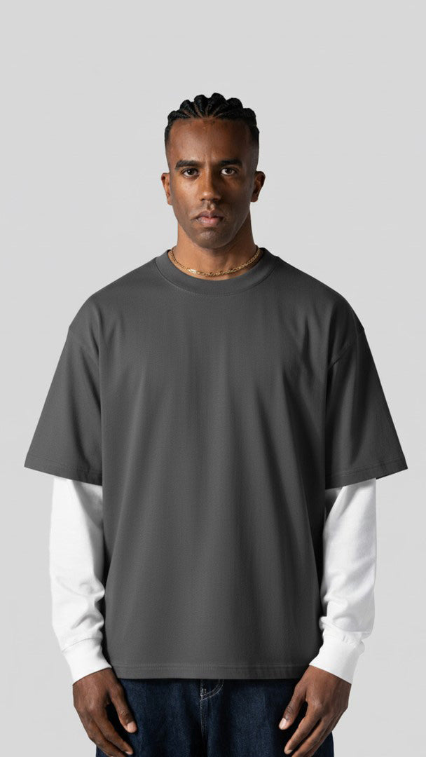 DEATH OF GLORY OVERSIZED CONNECTED SLEEVES SWEATSHIRT