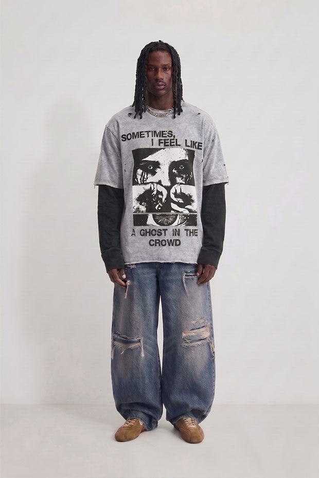 LONG SLEEVE CORRUPT CANINE T-SHIRT