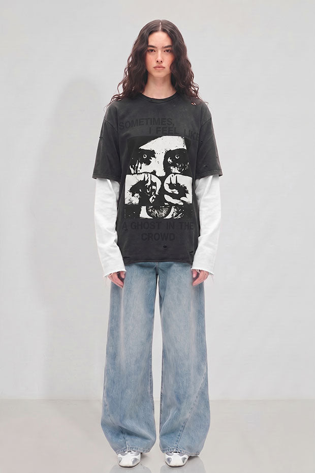 LONG SLEEVE CORRUPT CANINE T-SHIRT