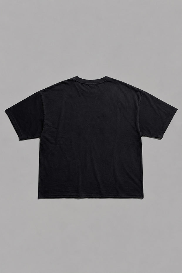 CORRUPT CANINE RETRO RIDE HEAVYWEIGHT BOXY T-SHIRT