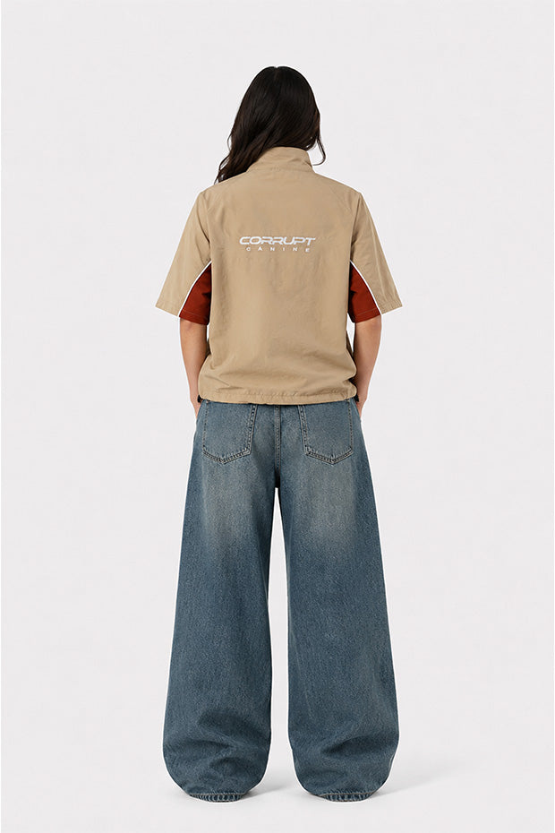 CORRUPT CANINE MOTORSPORT ZIP T-SHIRT