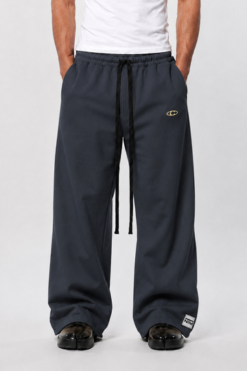 WIDE LEG FLEECE OFF GRID SWEATPANTS WITH DRAWSTRING