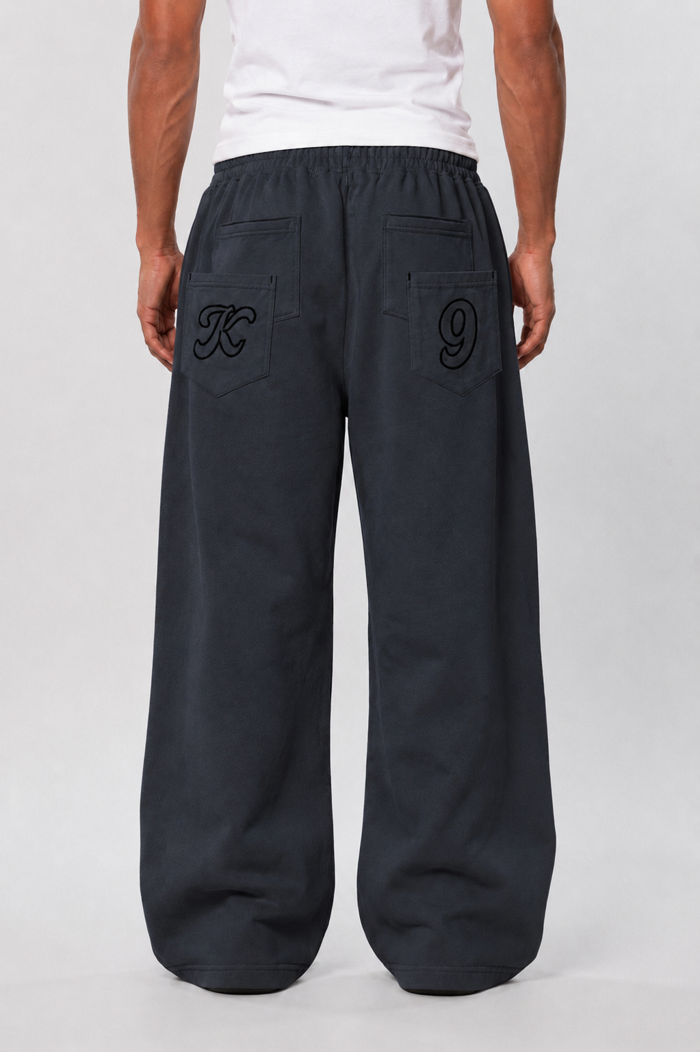 WIDE LEG FLEECE OFF GRID SWEATPANTS WITH DRAWSTRING