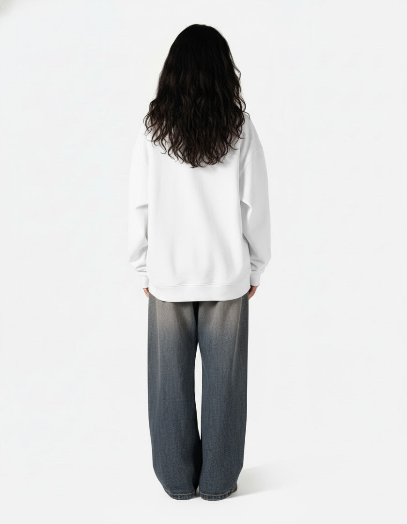 CORRUPT CANINE SAVAGE PRINT OVERSIZED HOODIE