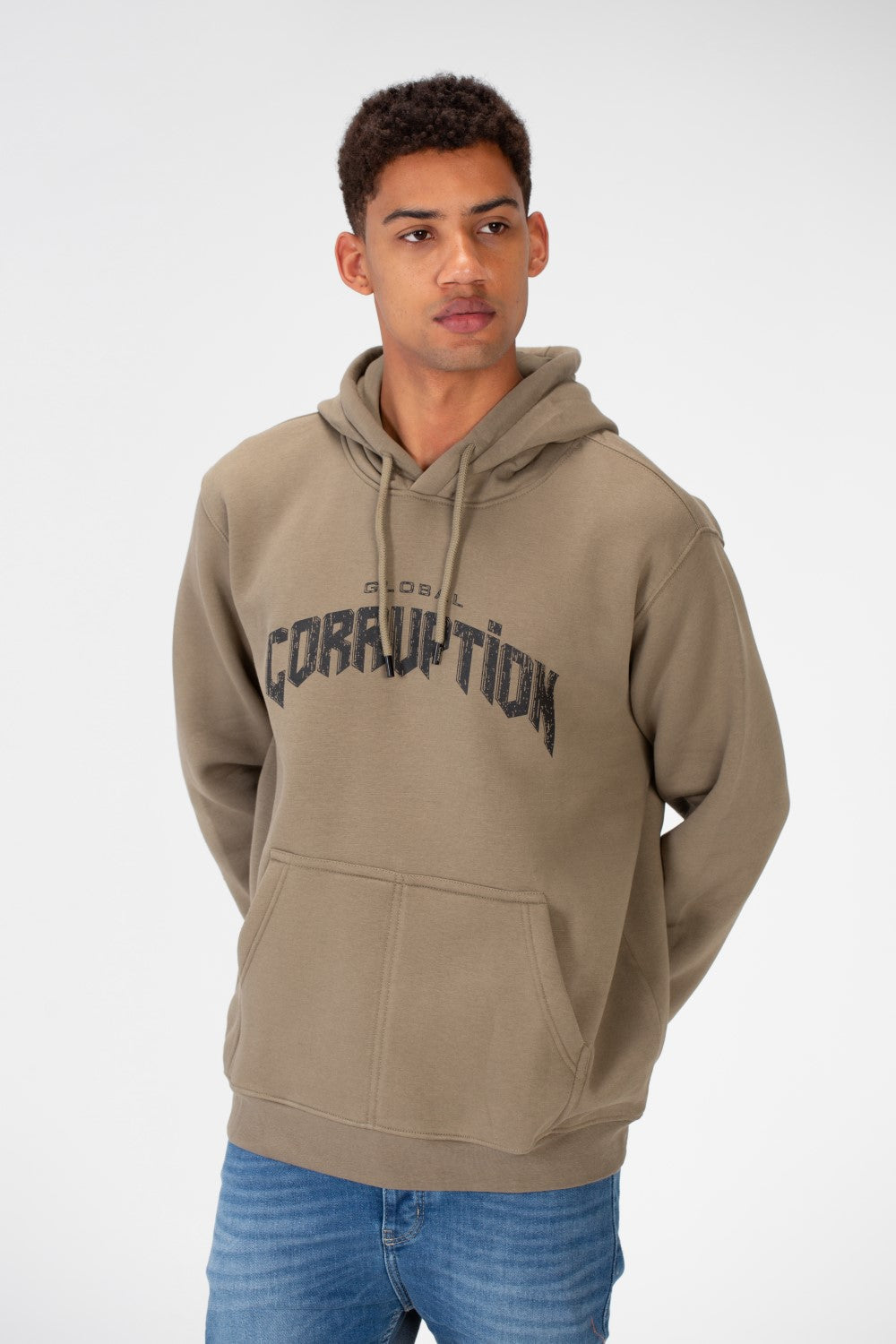 HOOD PRINTED SWEATSHIRT