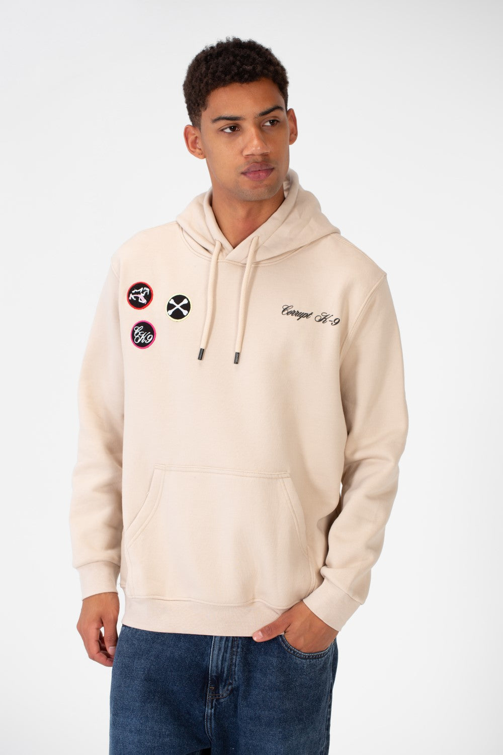 KANGAROO POCKET HOOD SWEATSHIRT