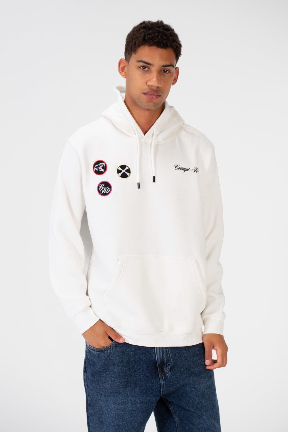 KANGAROO POCKET HOOD SWEATSHIRT