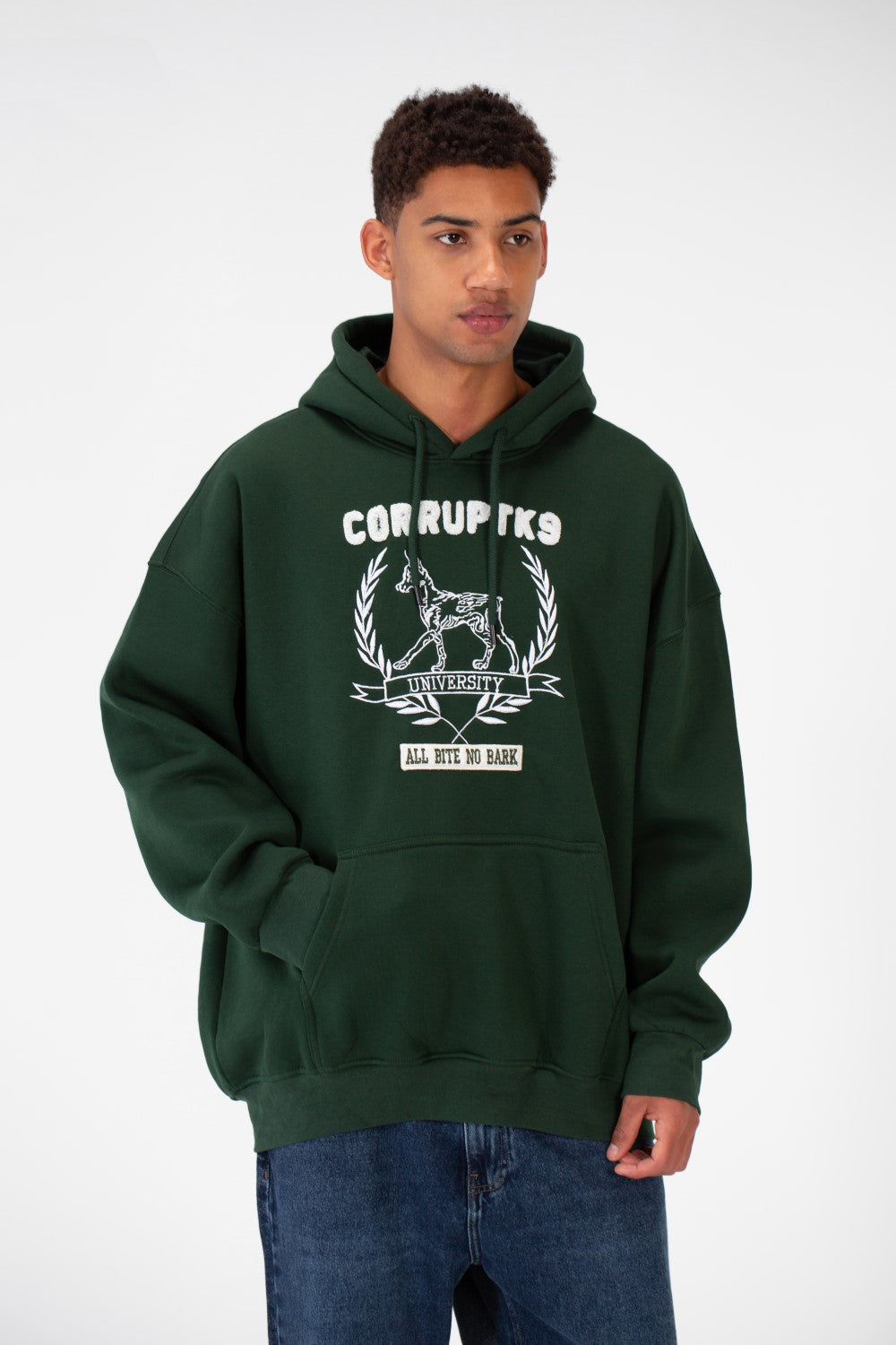 OVERSIZE CORRUPTK9 HOOD SWEATSHIRT