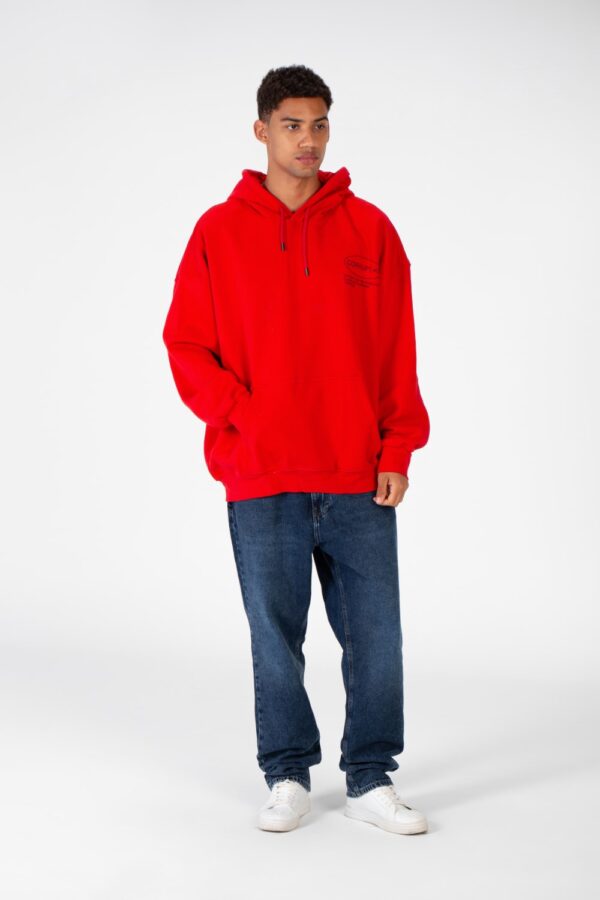REGULAR FIT HOODED SWEATSHIRT - Image 2