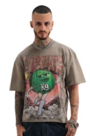 GRAPHIC PRINT OVERSIZED K9 T-SHIRT
