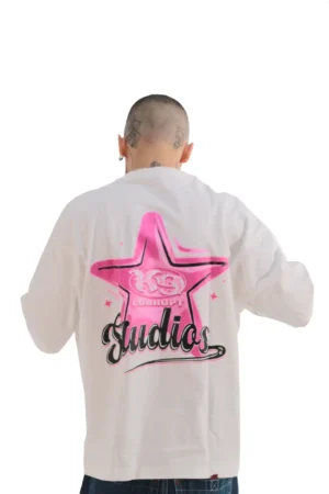 OVERSIZE STAR PRINT TEE