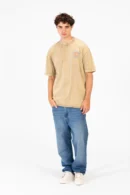 WASHED PRINTED OVERSIZED T-SHIRT